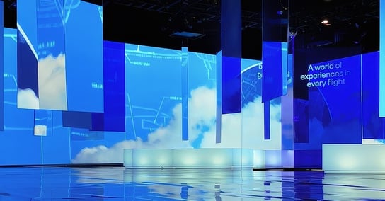 What are the advantages of using 3D mapping projection for events_V3