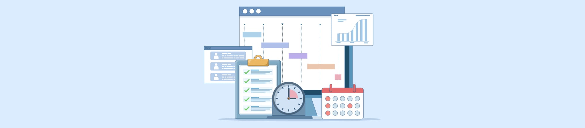 What are the best practices for managing event timelines and schedules